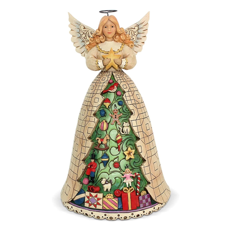 Jim Shore Angel with Christmas Tree Skirt